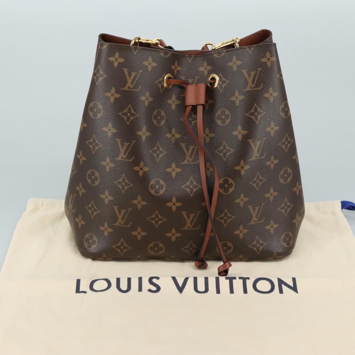 Louis Vuitton Néonoé Brown Canvas Shoulder Bag