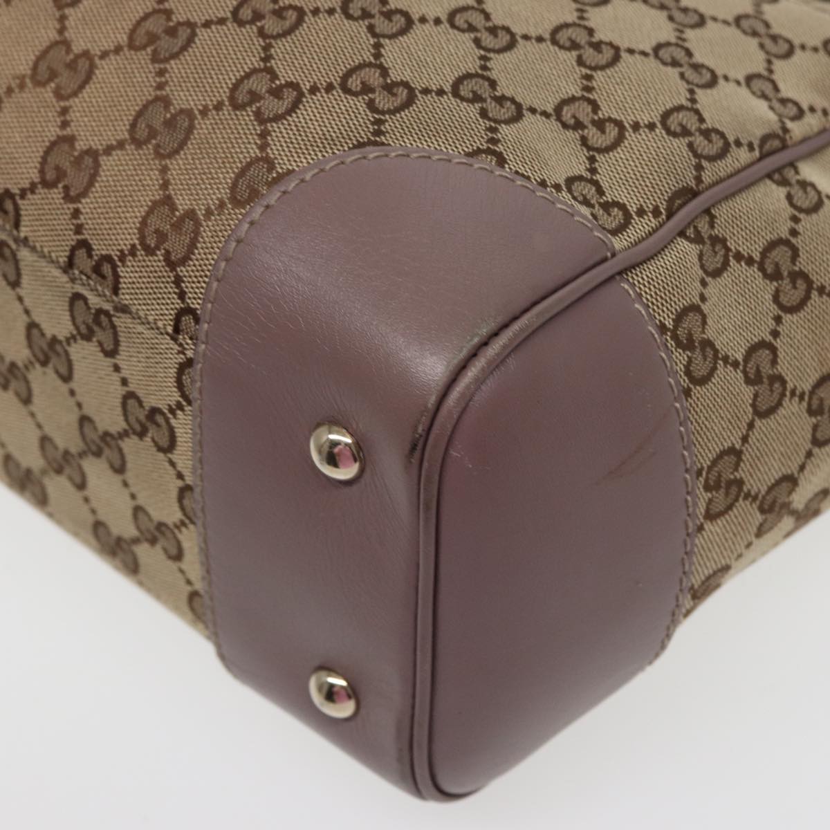 Gucci Mayfair Beige Canvas Tote Bag