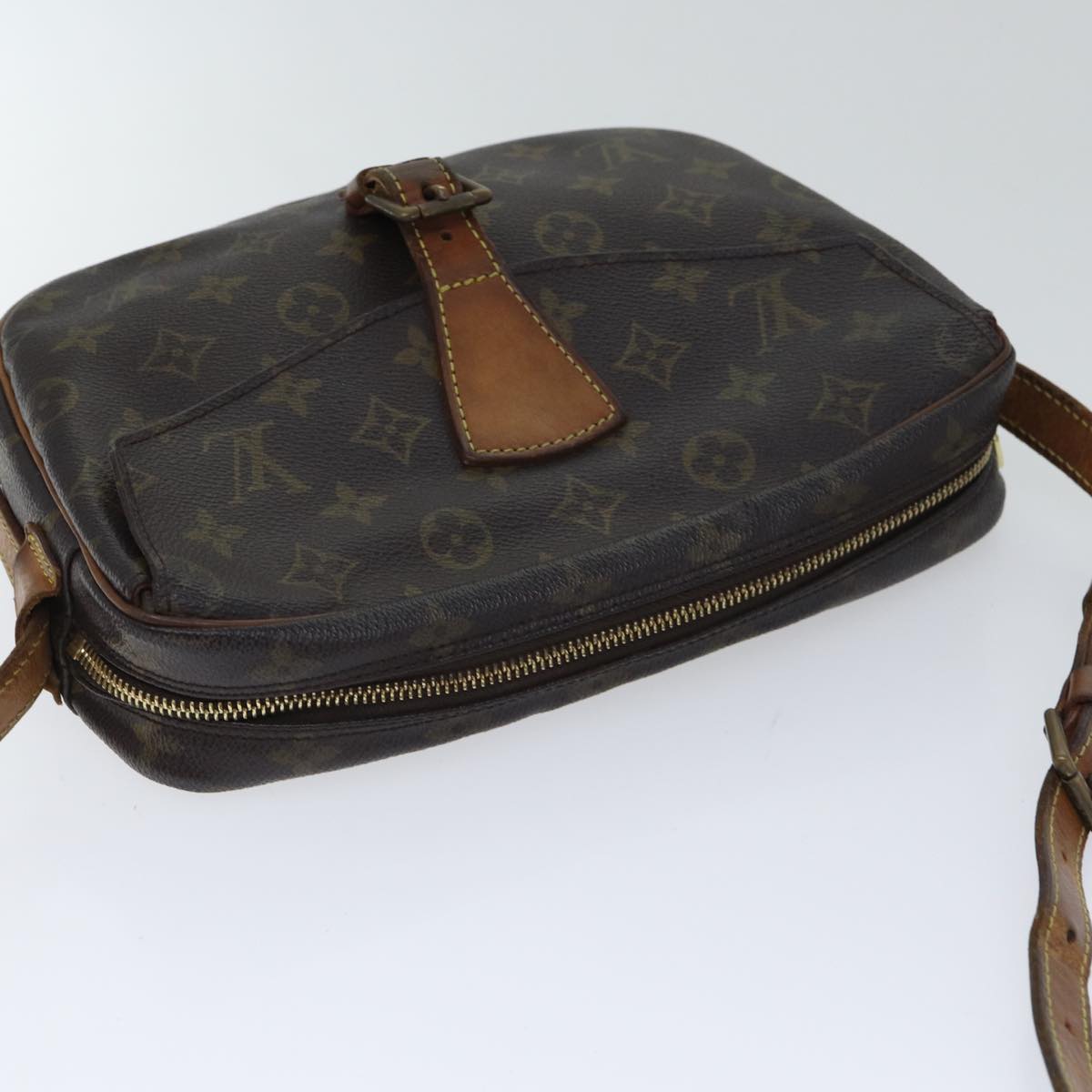 Louis Vuitton Jeune Fille Brown Canvas Shoulder Bag