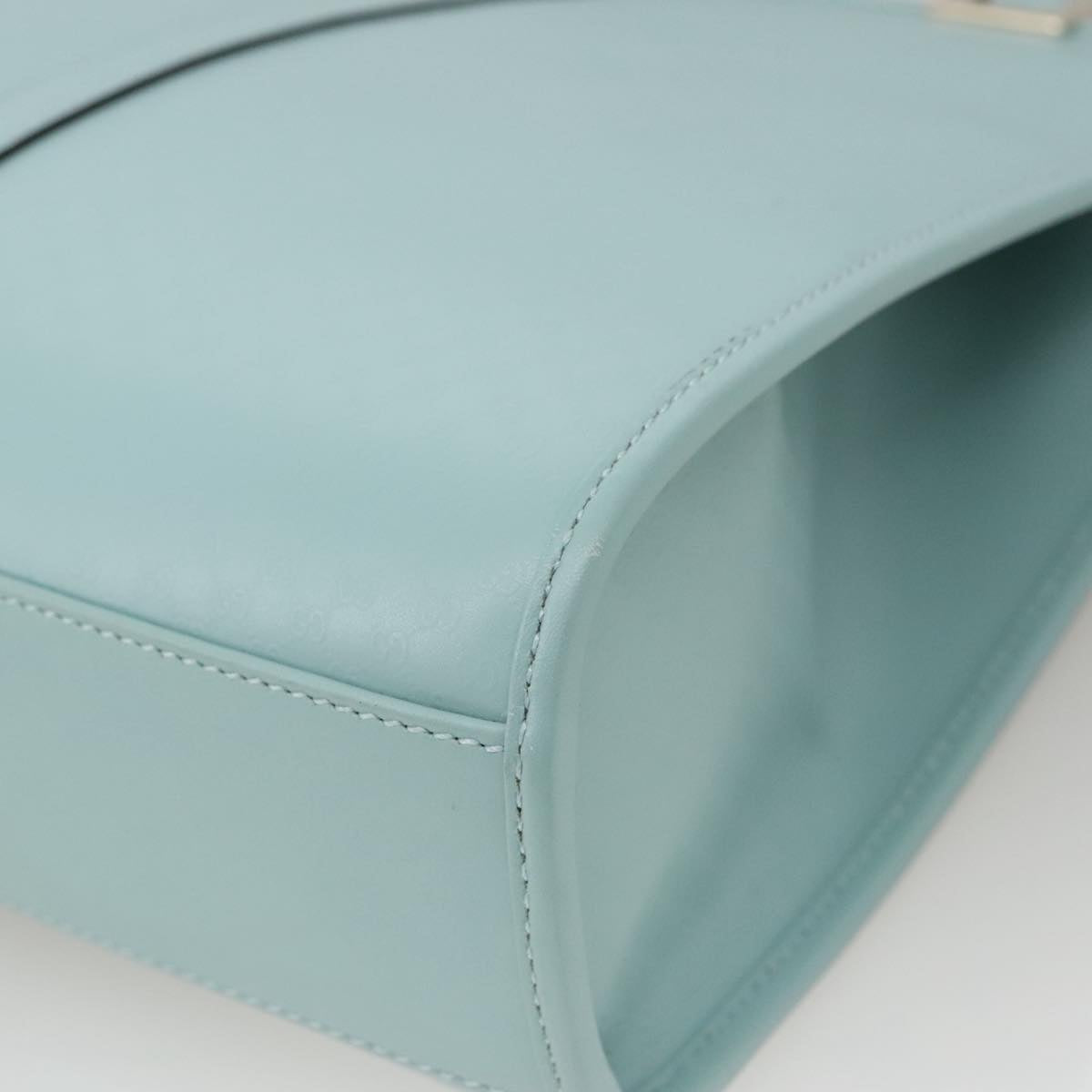 Gucci Jackie Blue Leather Handbag