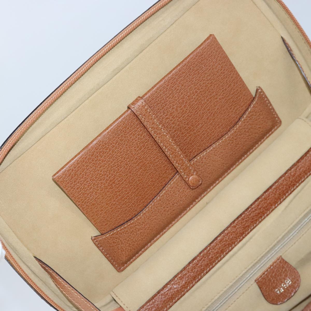 Gucci Bamboo Brown Leather Handbag