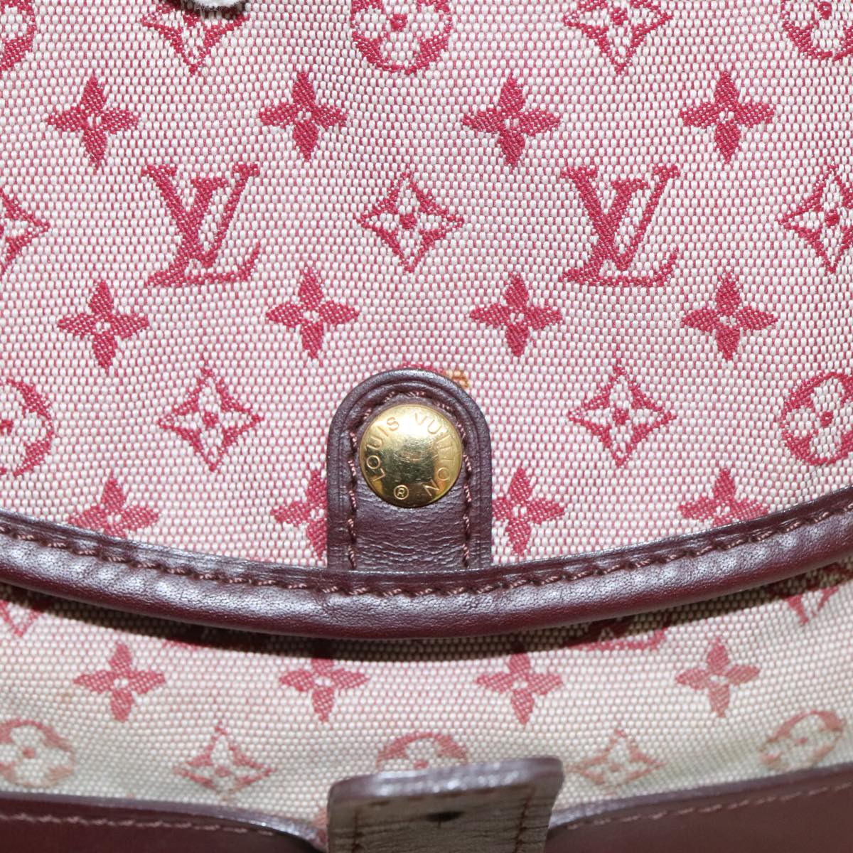 Louis Vuitton Sophie Red Canvas Shoulder Bag