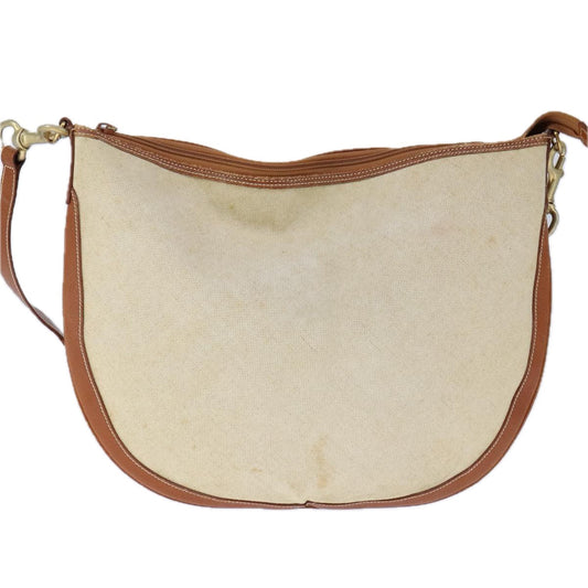 Gucci Vintage Beige Canvas Shoulder Bag ()