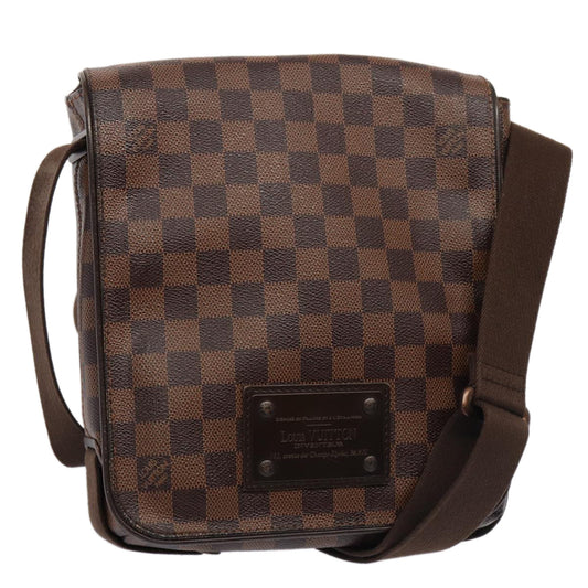 Louis Vuitton Brooklyn Brown Canvas Shoulder Bag