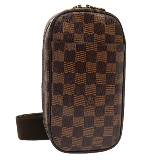 Louis Vuitton Gange Brown Canvas Shoulder Bag