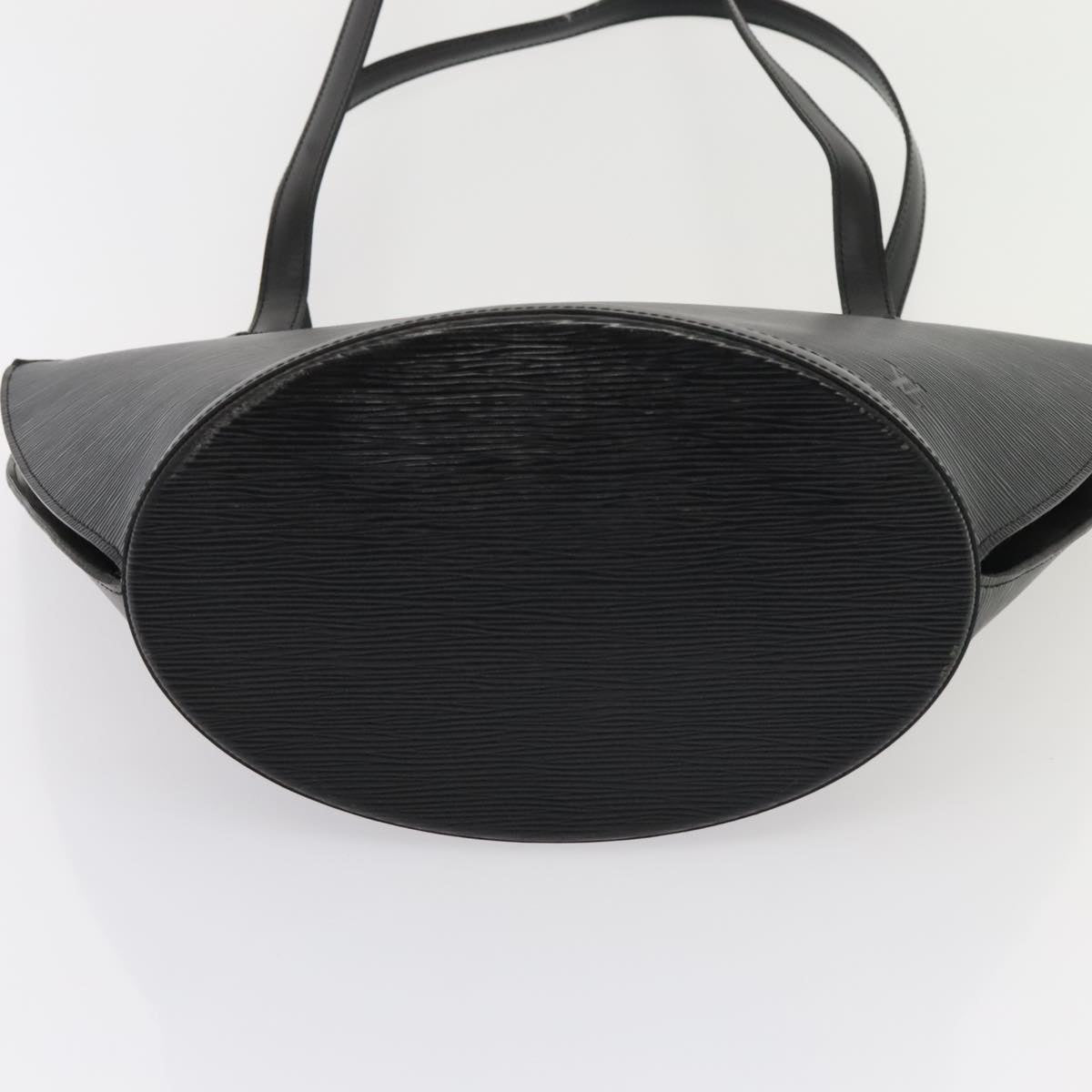 Louis Vuitton Saint Jacques Black Leather Shoulder Bag