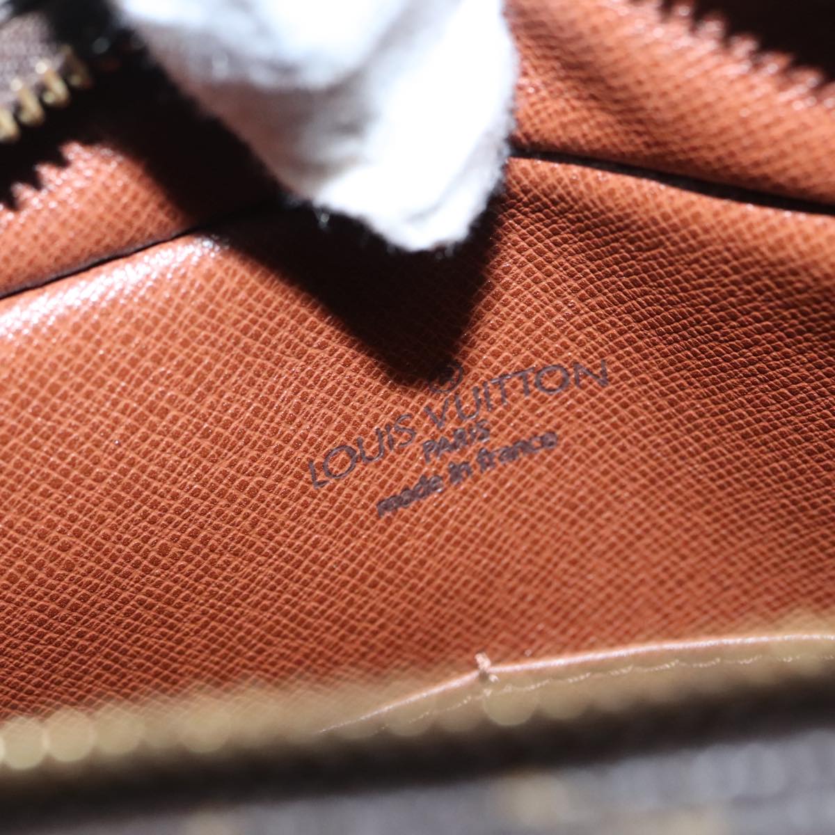 Louis Vuitton Compiegne 28 Brown Canvas Clutch Bag