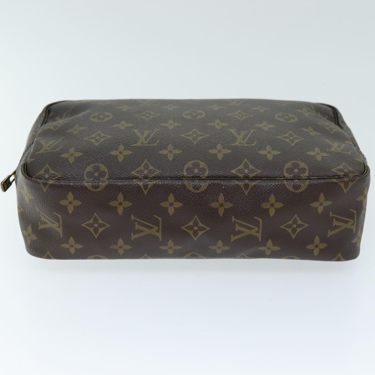 Louis Vuitton Trousse De Toilette Brown Canvas Clutch Bag