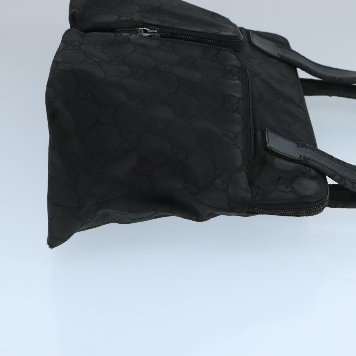 Gucci Gg Canvas Black Canvas Shoulder Bag