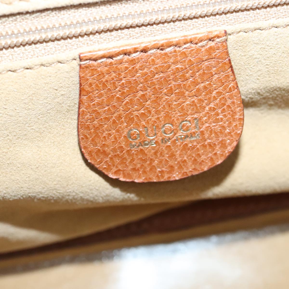 Gucci Bamboo Brown Leather Handbag