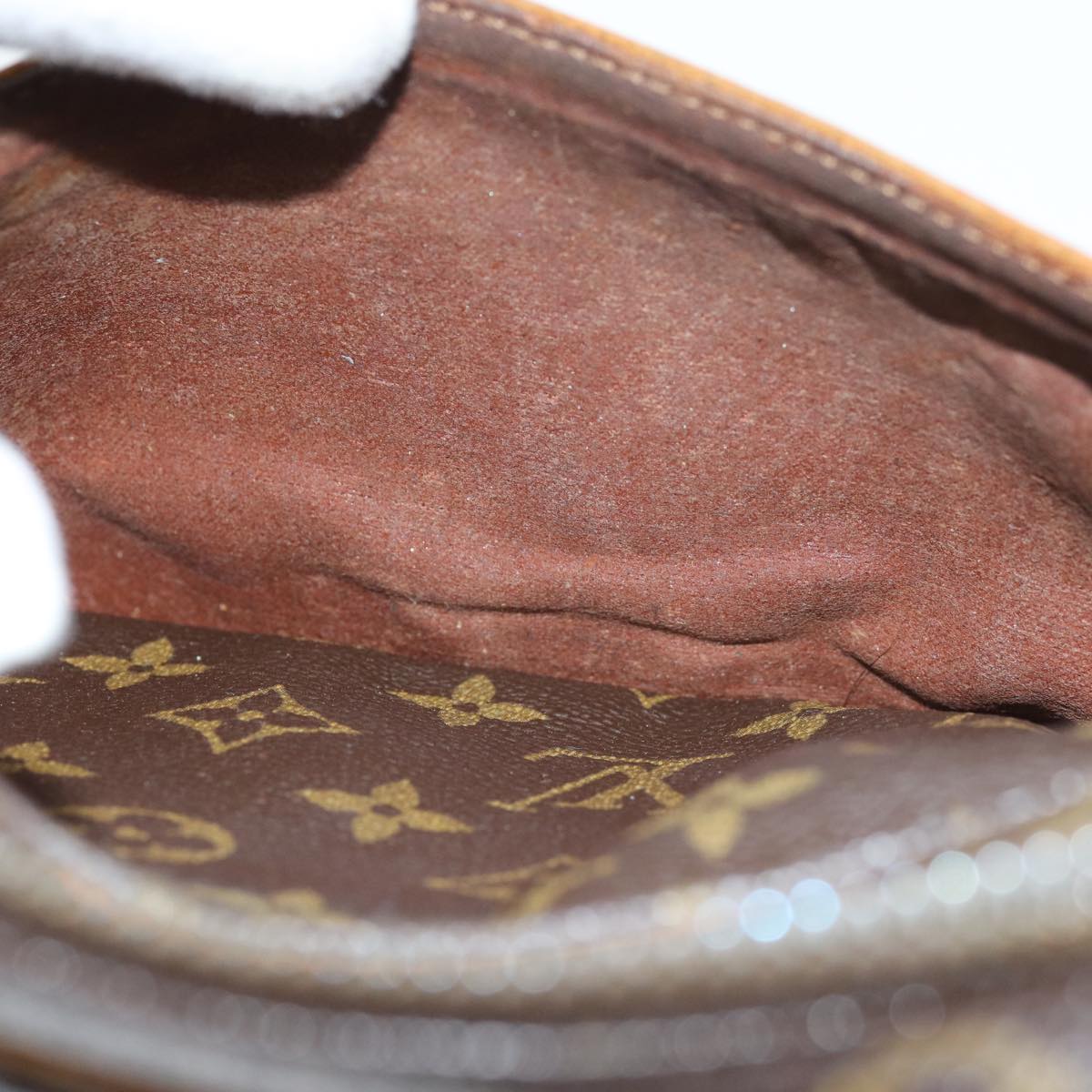 Louis Vuitton Trousse De Toilette Brown Canvas Clutch Bag