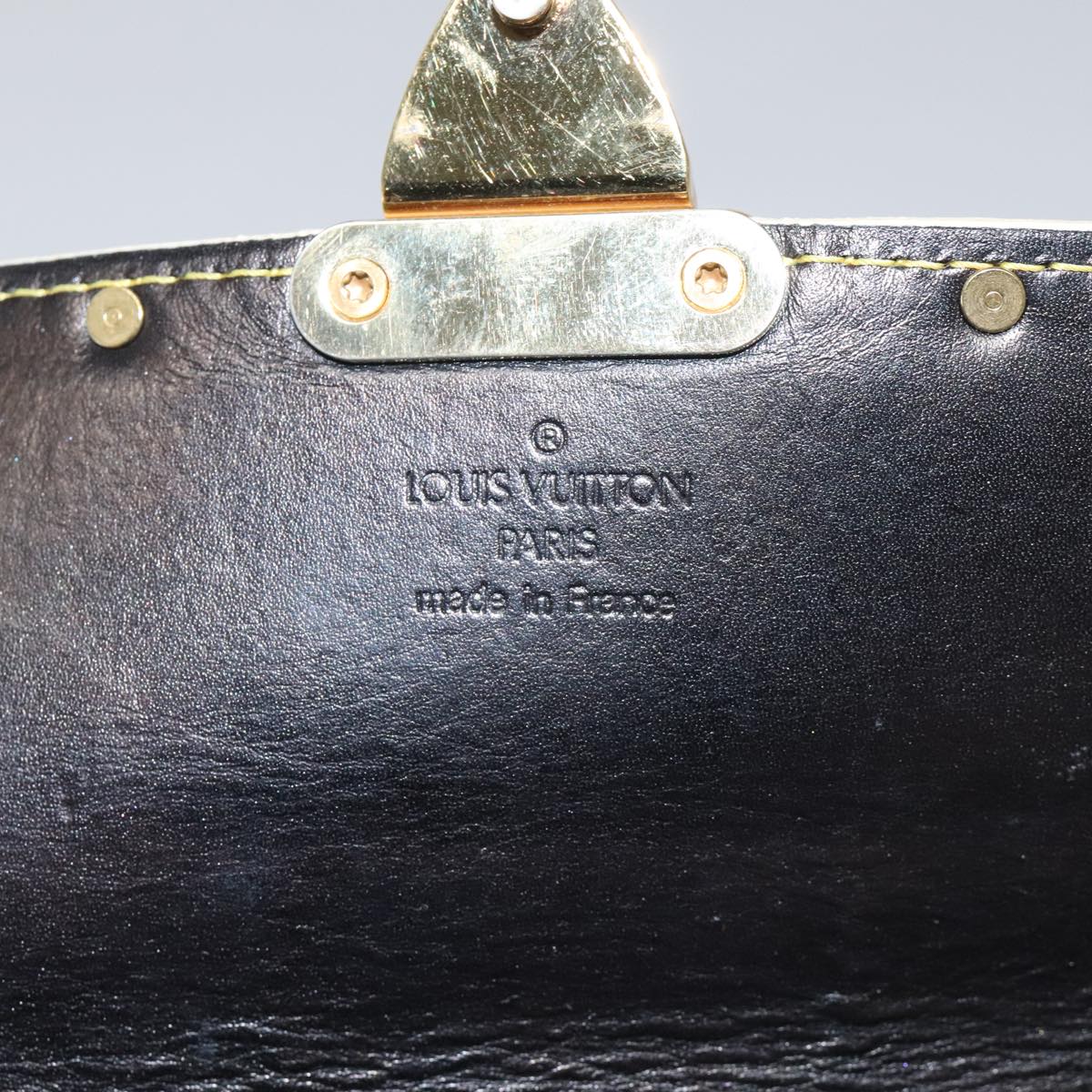 Louis Vuitton Suhali Black Leather Shoulder Bag