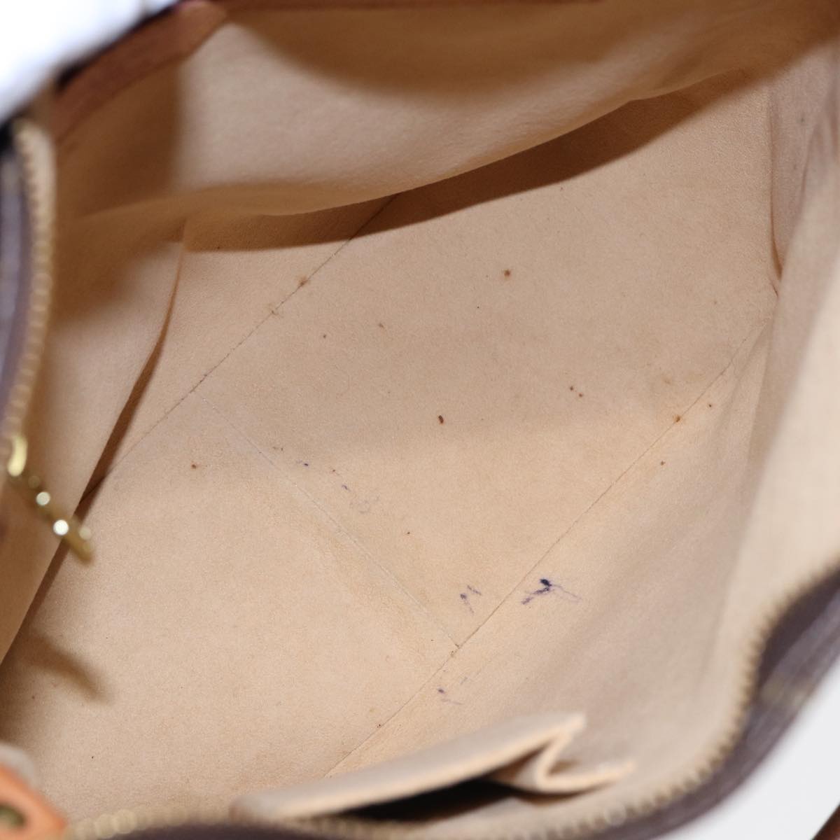 Louis Vuitton Looping Gm Brown Canvas Shoulder Bag