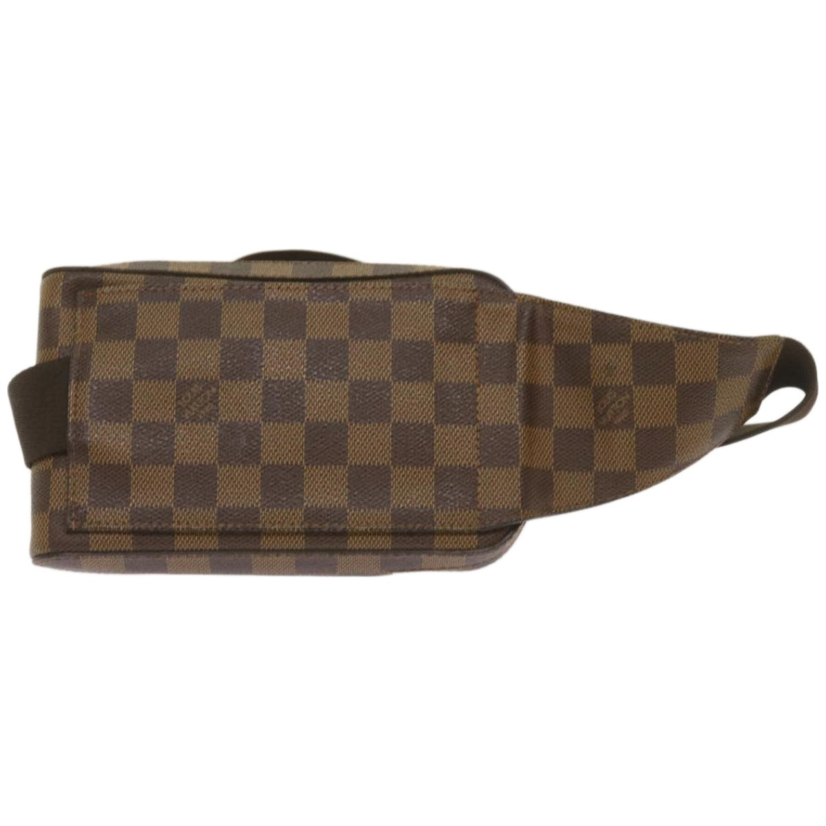 Louis Vuitton Geronimos Brown Canvas Shoulder Bag