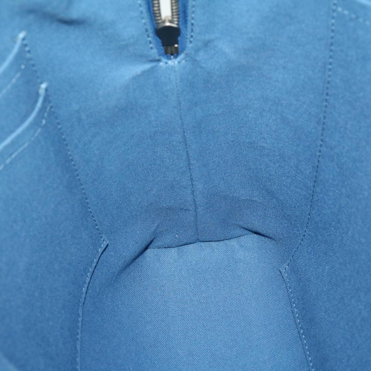 Louis Vuitton Porte Documents Jour Blue Leather Handbag