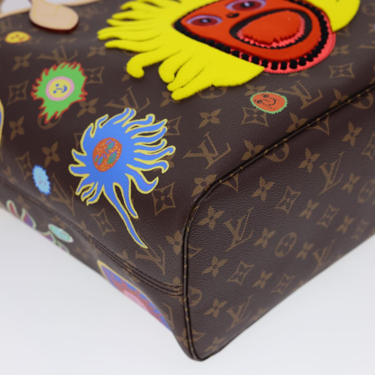 Louis Vuitton Neverfull Gm Brown Canvas Tote Bag