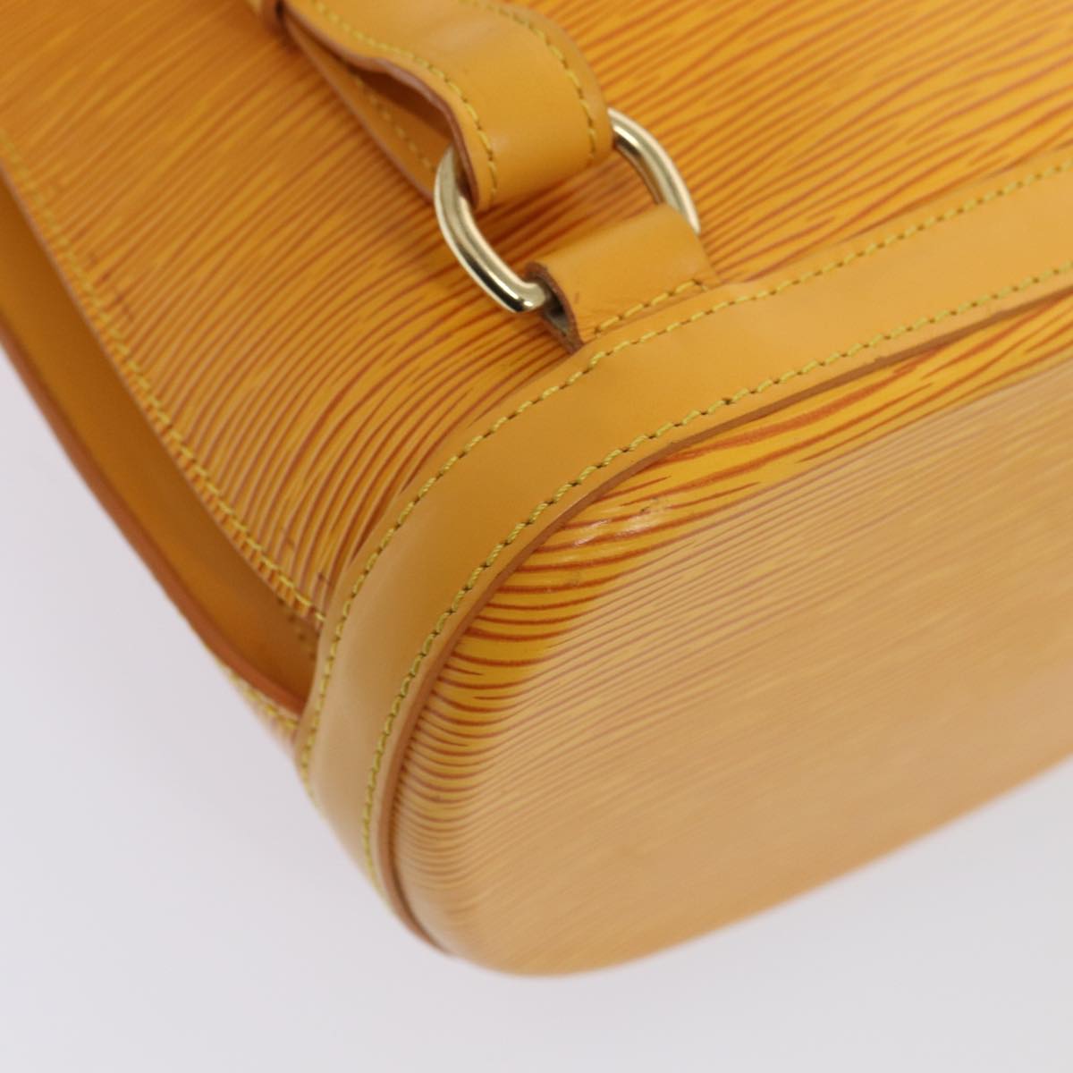 Louis Vuitton Gobelins Yellow Leather Backpack Bag