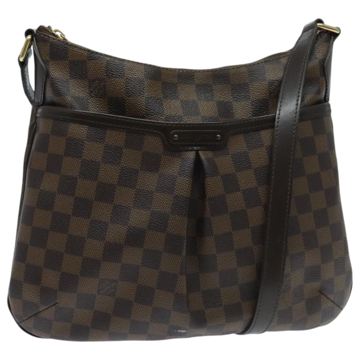 Louis Vuitton Bloomsbury Burgundy Canvas Shoulder Bag