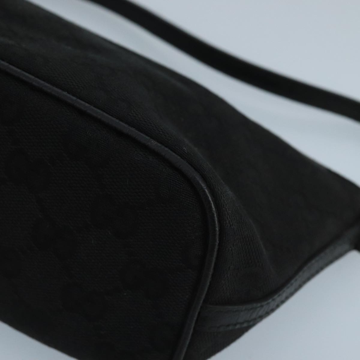 Gucci Black Canvas Clutch Bag