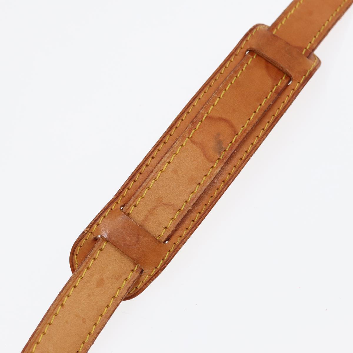 Louis Vuitton Bandoulière De Sac Beige Leather Bag Jewelry