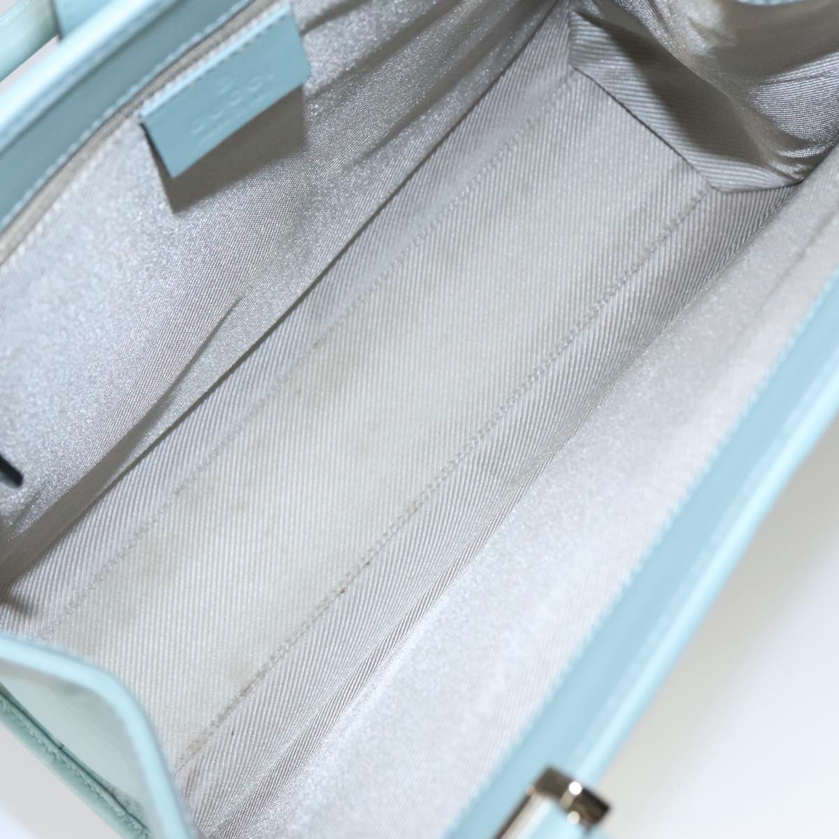 Gucci Jackie Blue Leather Handbag