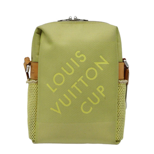 Louis Vuitton Weathery Green Canvas Shoulder Bag