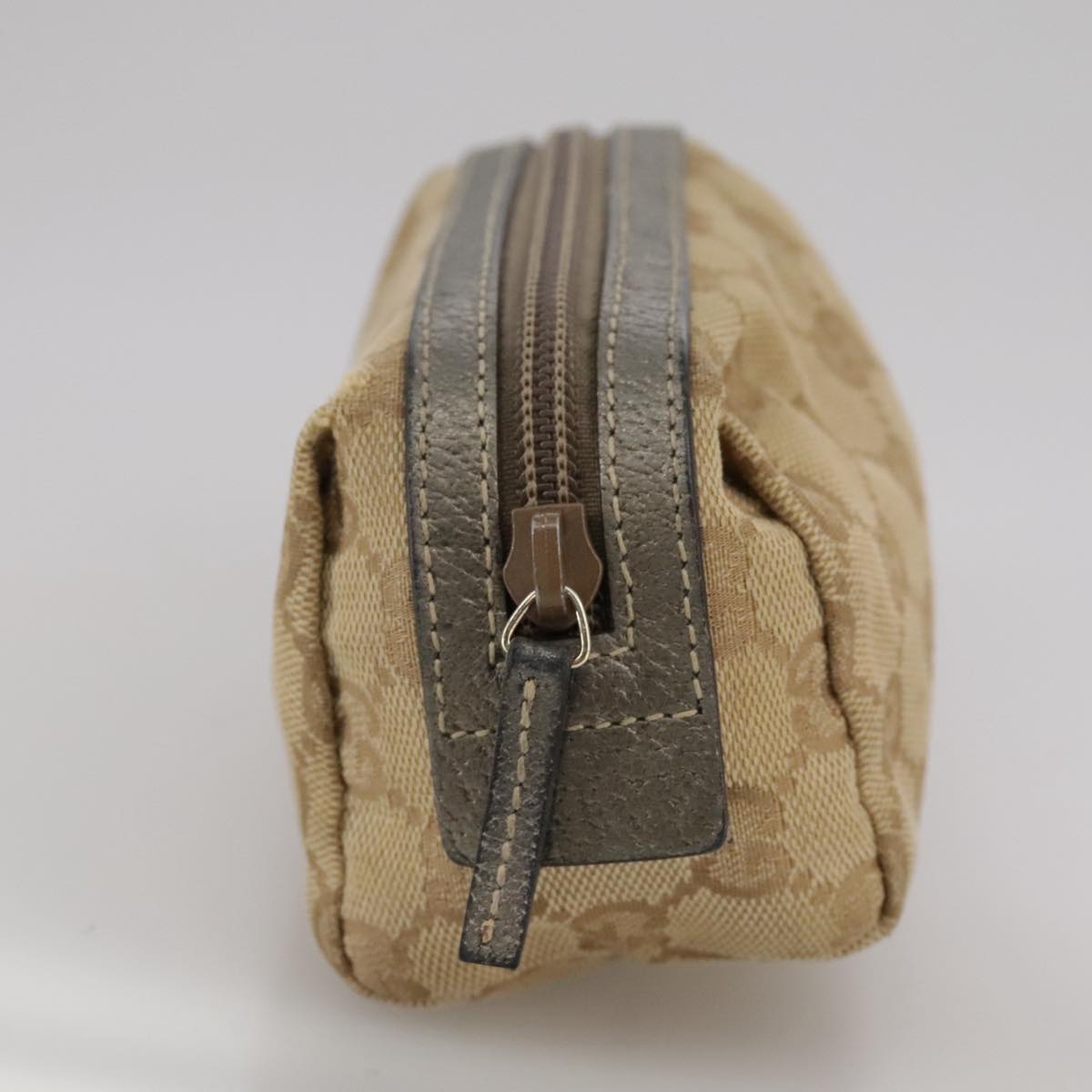 Gucci Gg Canvas Beige Canvas Clutch Bag