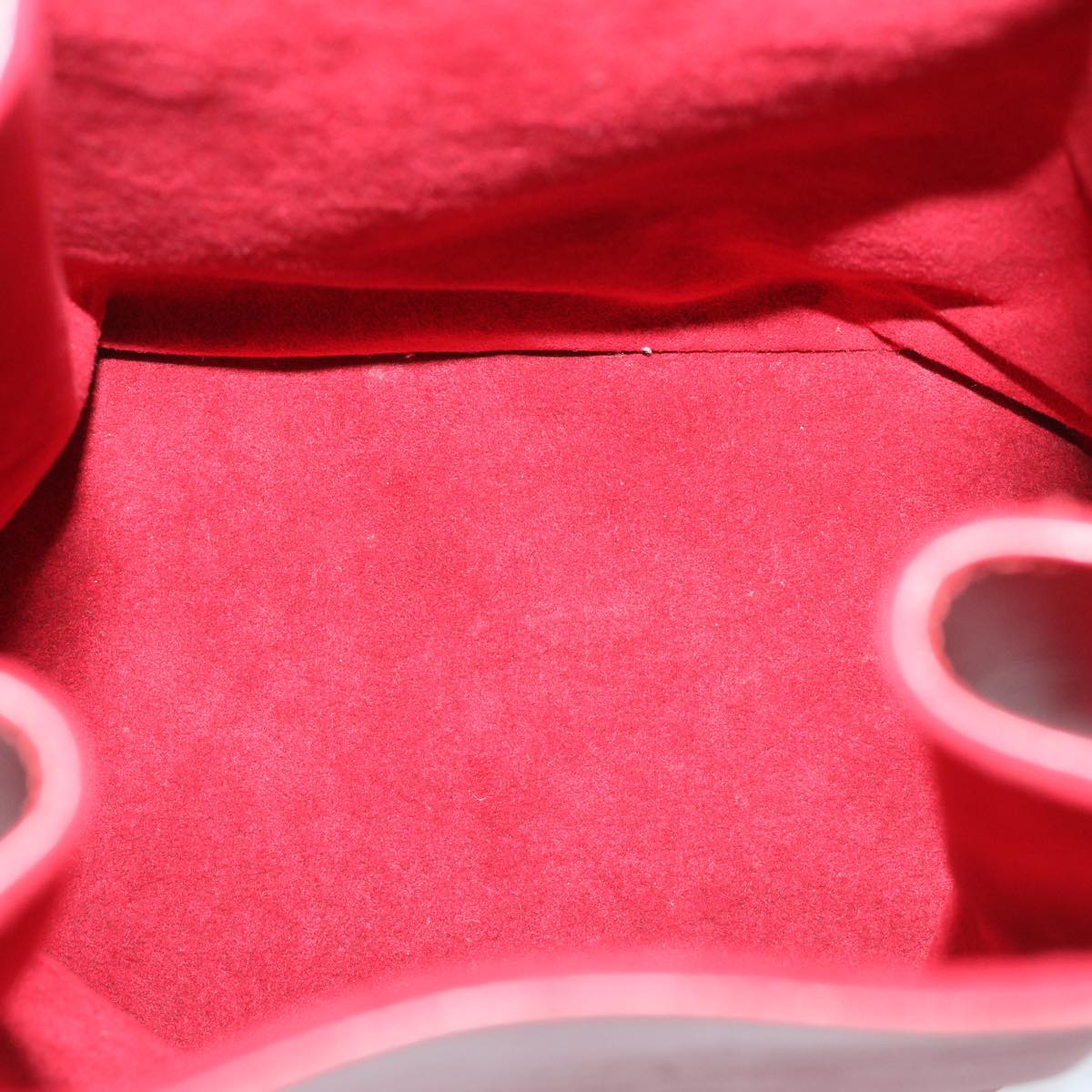 Louis Vuitton Sac D'épaule Red Leather Shoulder Bag