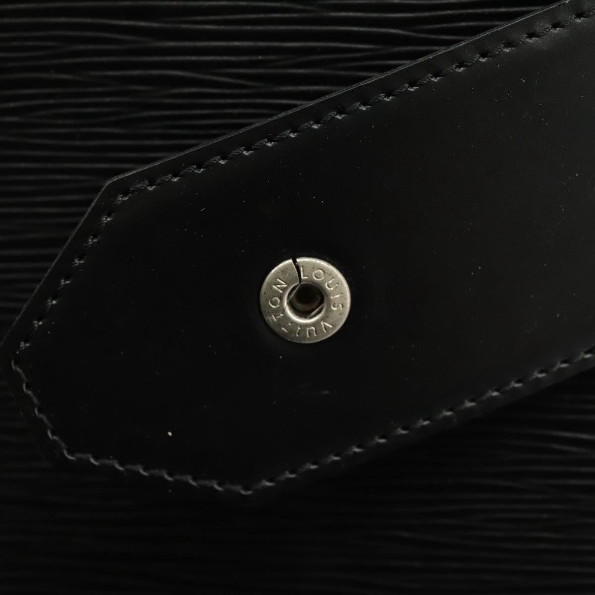 Louis Vuitton Sac D'épaule Black Leather Shoulder Bag