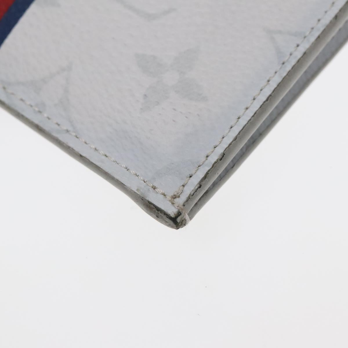 Louis Vuitton Jules White Canvas Clutch Bag