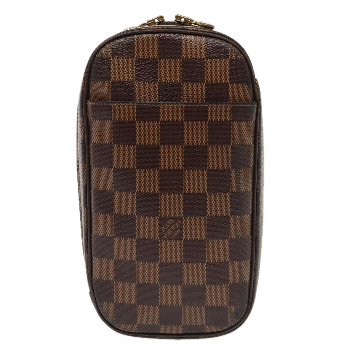 Louis Vuitton Gange Brown Canvas Shoulder Bag