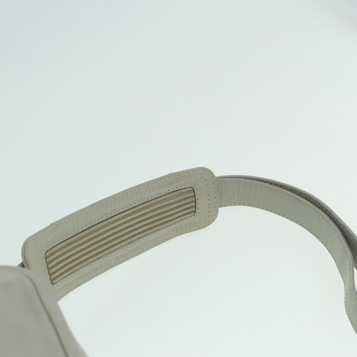 Louis Vuitton Clarckson White Leather Shoulder Bag
