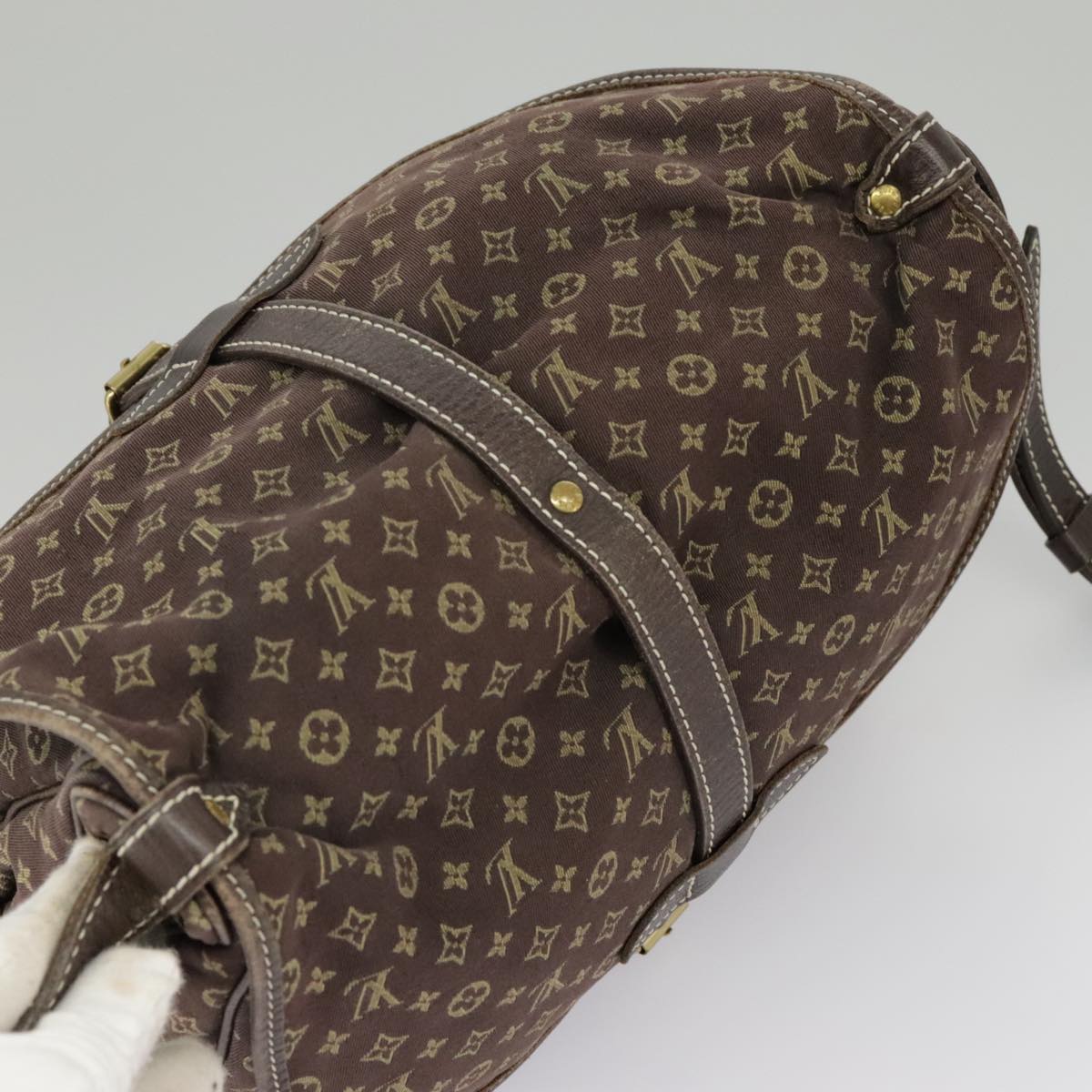 Louis Vuitton Saumur 30 Brown Canvas Shoulder Bag