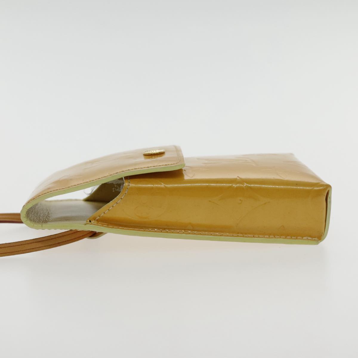 Louis Vuitton Walker Yellow Patent Leather Wallet