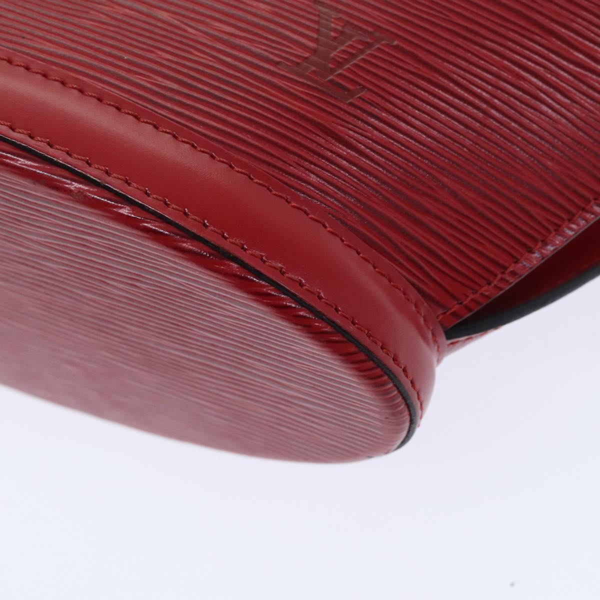 Louis Vuitton Saint Jacques Red Leather Handbag