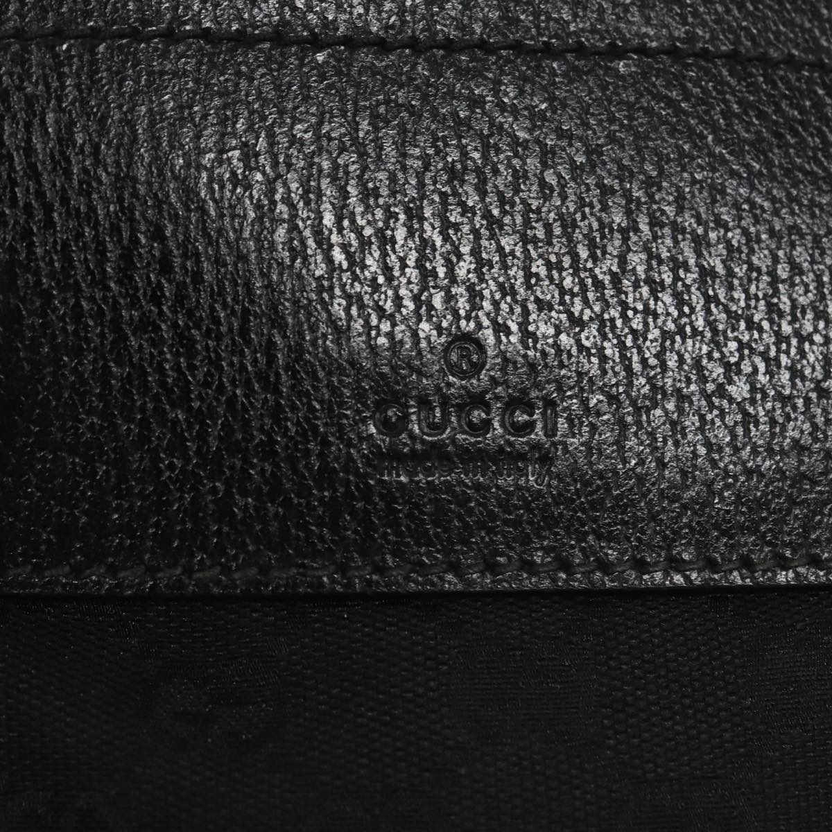 Gucci Black Canvas Shoulder Bag