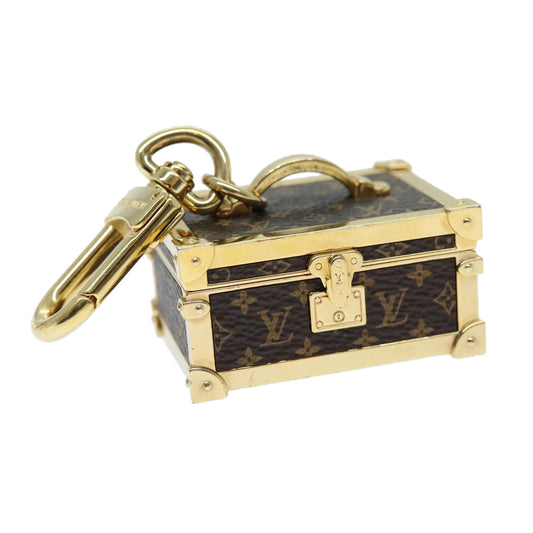 Louis Vuitton Porte Clés Brown Metal Bag Jewelry ()
