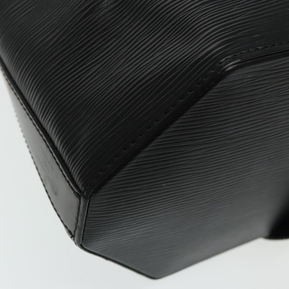Louis Vuitton Sac A Dos Black Leather Shoulder Bag