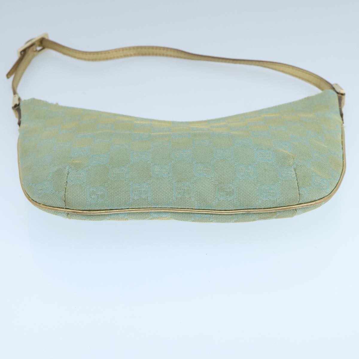 Gucci Gg Canvas Turquoise Canvas Shoulder Bag