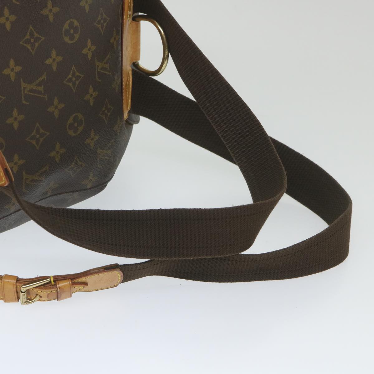 Louis Vuitton Montsouris Brown Canvas Backpack Bag