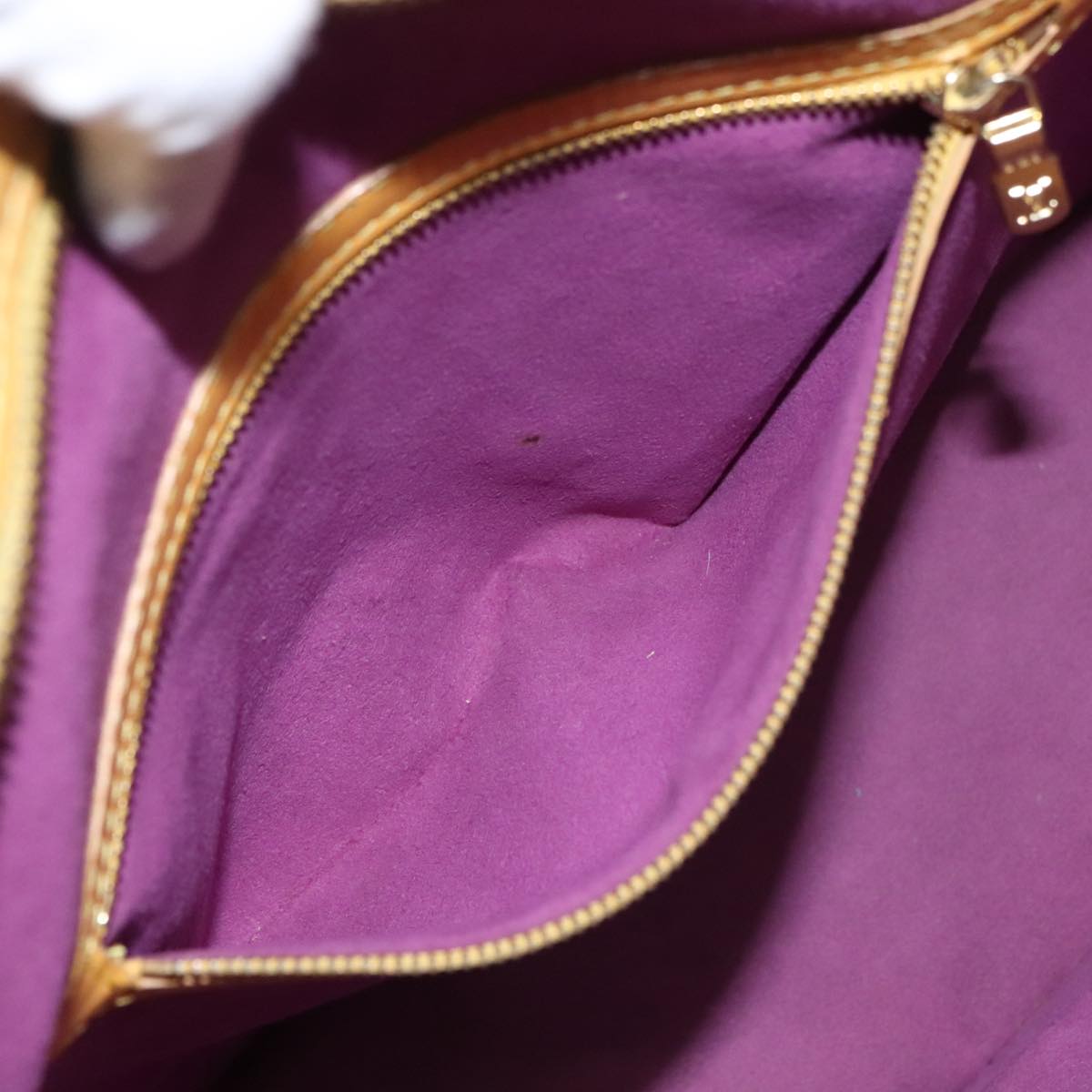 Louis Vuitton Lussac Yellow Leather Shoulder Bag