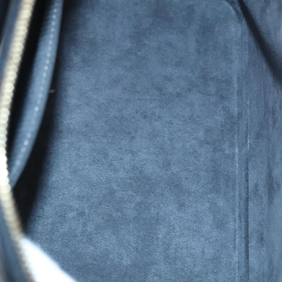 Louis Vuitton Alma Black Leather Handbag