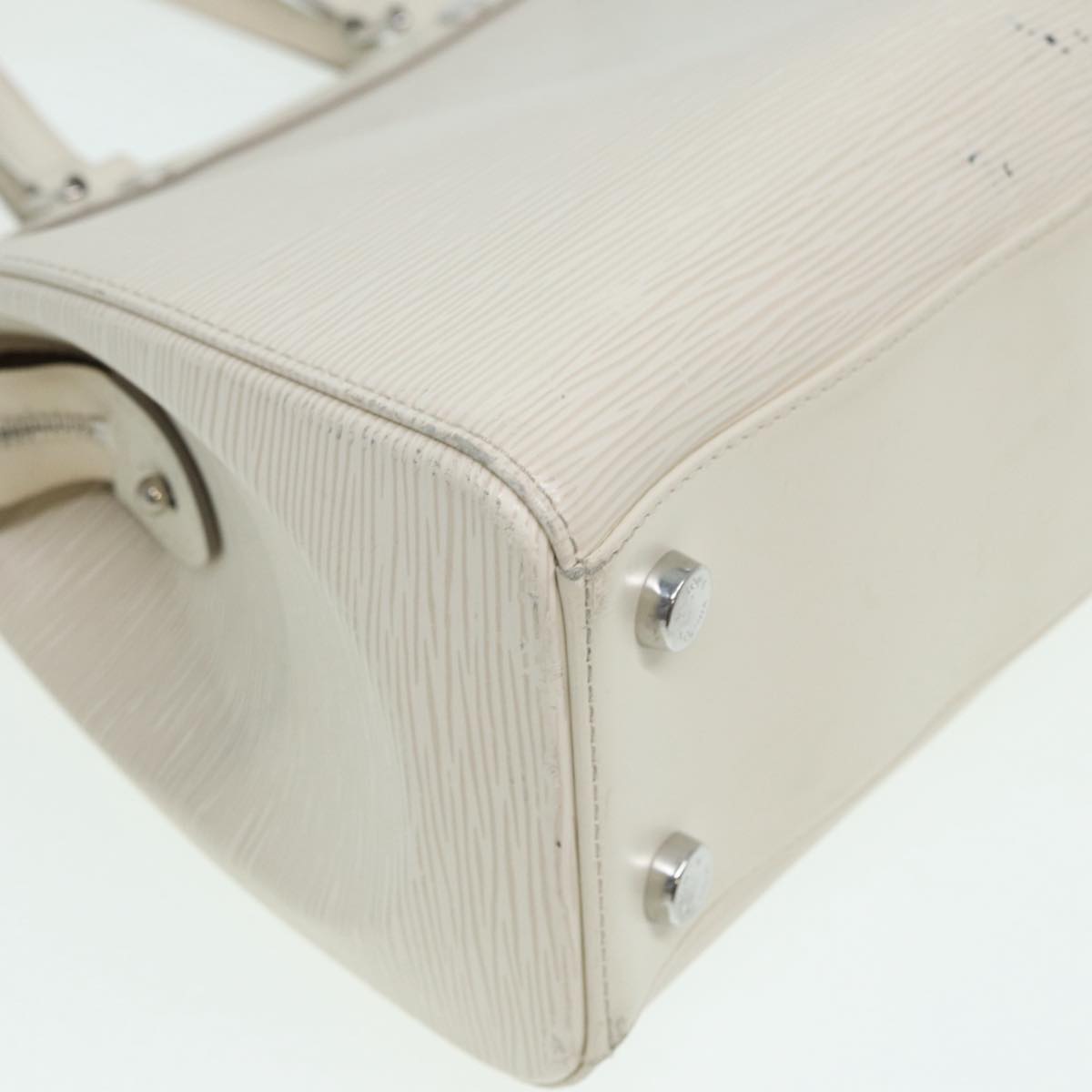 Louis Vuitton Blair White Leather Handbag