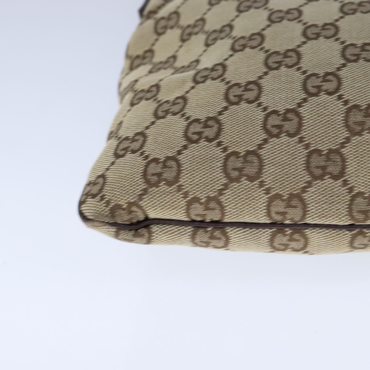 Gucci Gg Canvas Beige Canvas Shoulder Bag
