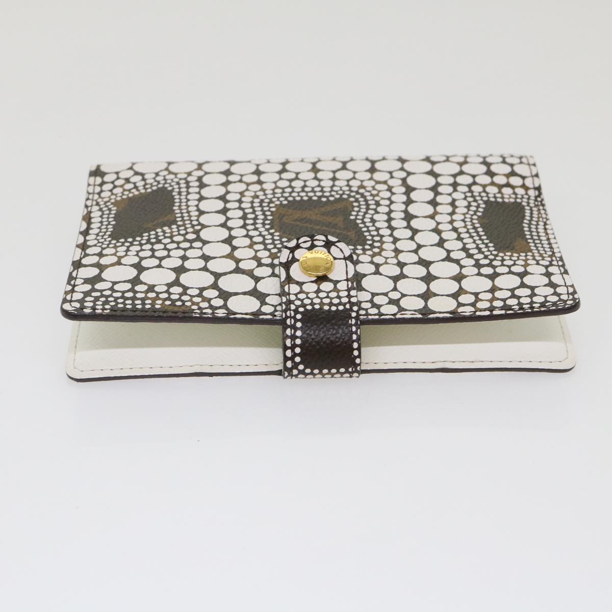 Louis Vuitton Agenda Cover White Canvas Wallet