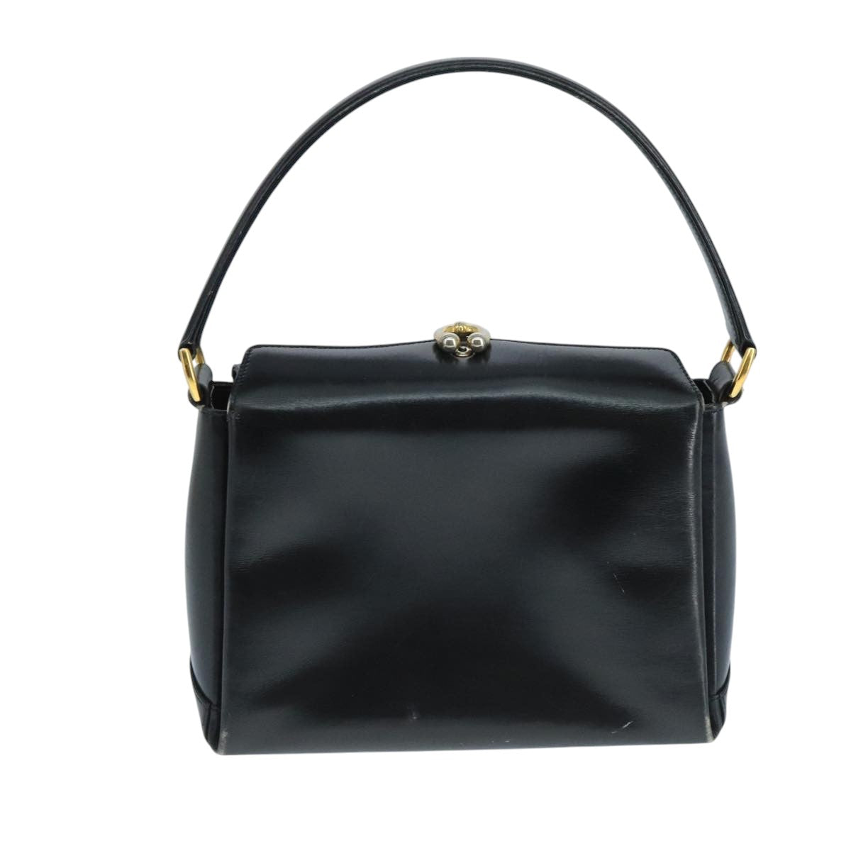 Gucci Black Leather Handbag ()