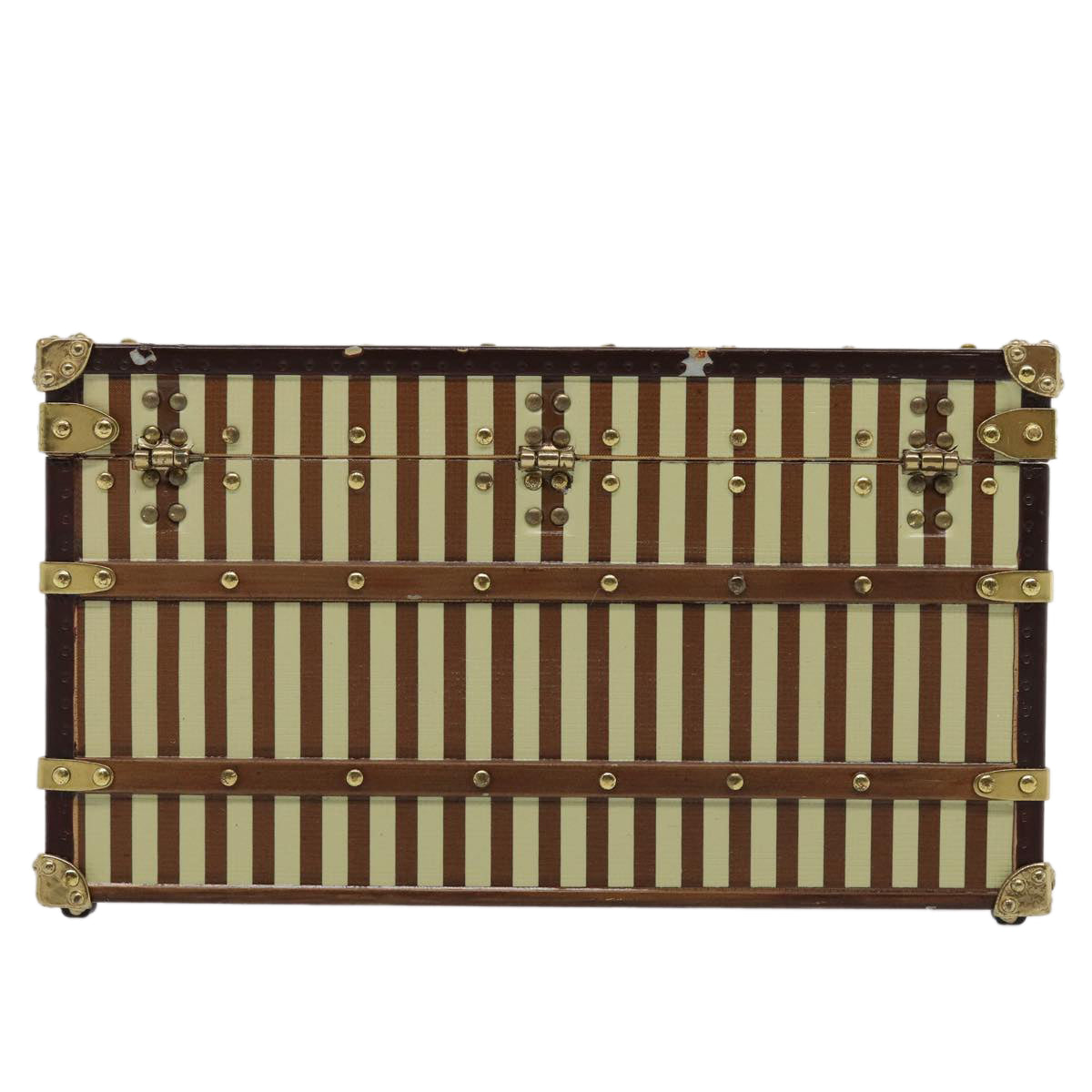 Louis Vuitton Paperweight Gold Metal Handbag