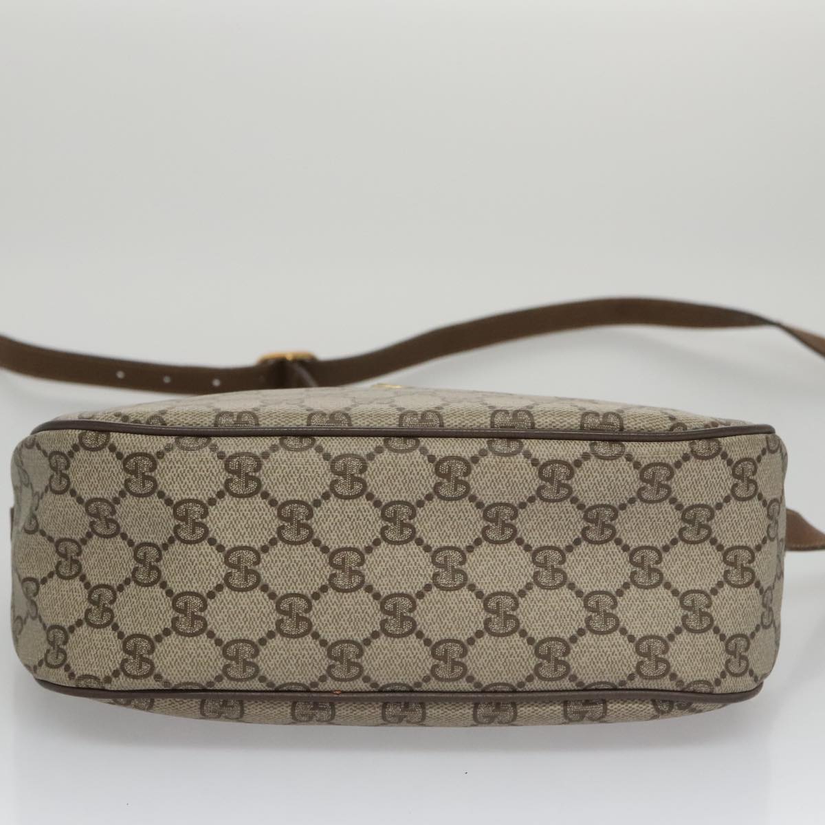 Gucci Ophidia Beige Canvas Shoulder Bag