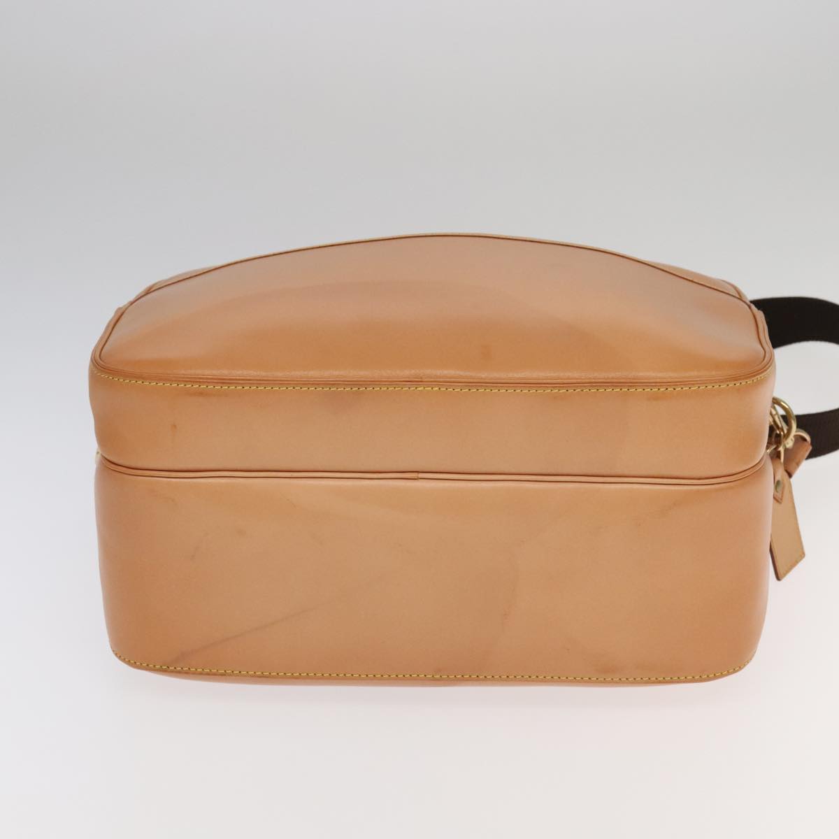 Louis Vuitton Reporter Beige Leather Shoulder Bag
