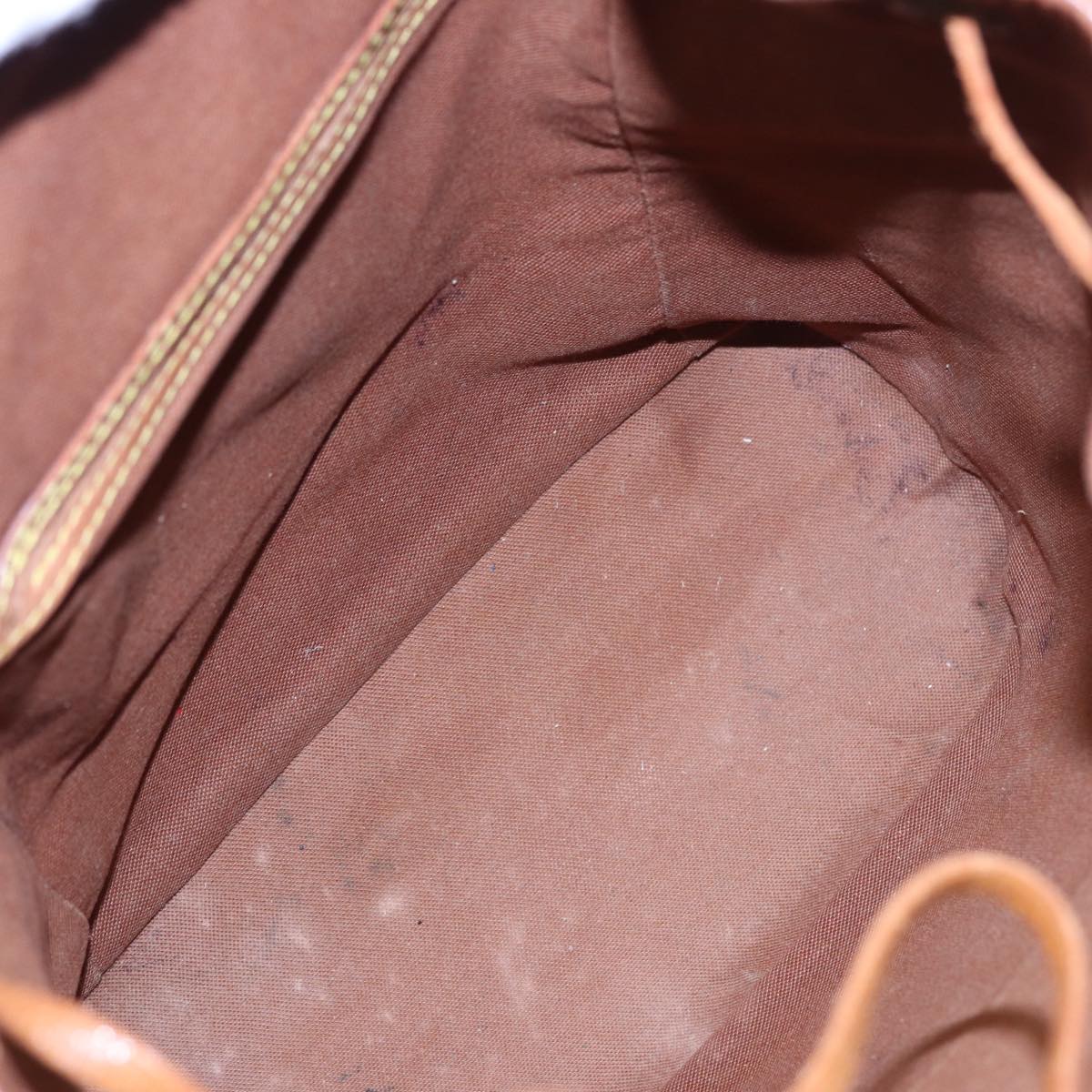 Louis Vuitton Montsouris Mm Brown Canvas Backpack Bag